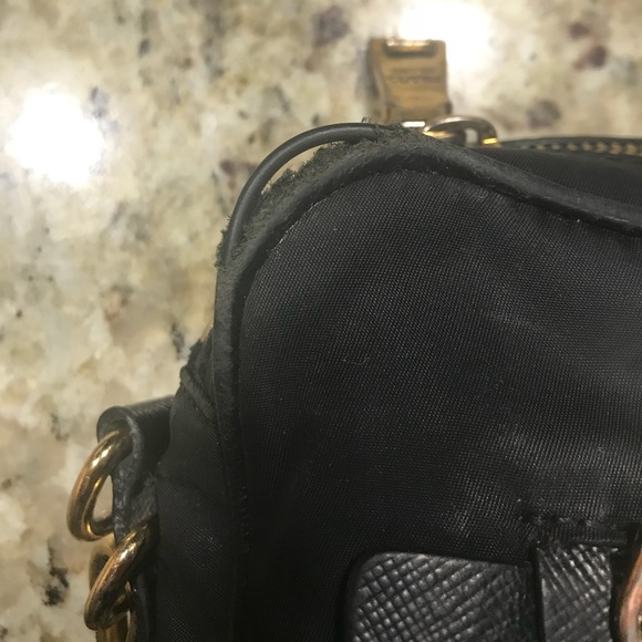 SOLD Auth Prada Tessuto Black Crossbody Bag Nylon - Picture 8 of 8